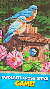 Скачать бесплатно Cross-Stitch: Coloring Book [Мод меню] 0.200.419 - RUS apk на Андроид