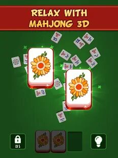 Скачать бесплатно Mahjong 3D - Pair Matching Puzzle [Мод открытые покупки] 1.1.6 - Русская версия apk на Андроид