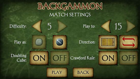 Скачать бесплатно Backgammon Free [Мод меню] 2.343 - Русская версия apk на Андроид