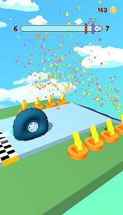 Скачать бесплатно Wheel Race [Мод много монет] 1.2.3 - Русская версия apk на Андроид