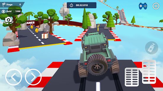 Скачать бесплатно Car Stunts 3D Free - Extreme City GT Racing [Мод безлимитные монеты] 0.3.5 - RU apk на Андроид