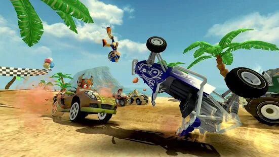 Скачать бесплатно Beach Buggy Racing [Мод открытые покупки] 1.2.25 - RUS apk на Андроид