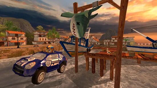 Скачать бесплатно Beach Buggy Racing [Мод открытые покупки] 1.2.25 - RUS apk на Андроид