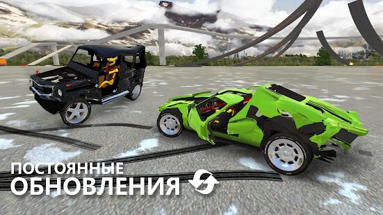 Скачать бесплатно RCC - Real Car Crash [Мод много монет] 1.2.4 - RU apk на Андроид