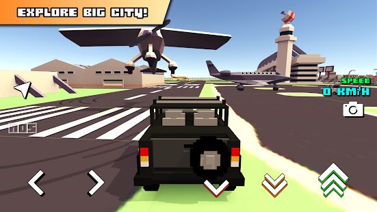 Скачать бесплатно Blocky Car Racer - бесплатная гоночная игра [Мод безлимитные монеты] 1.33 - RU apk на Андроид