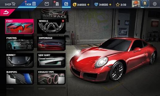 Скачать бесплатно Street Racing HD [Мод много денег] 6.1.9 - RUS apk на Андроид