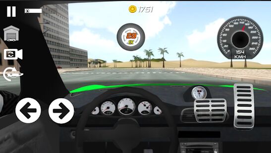 Скачать бесплатно Real Car Drifting Simulator [Мод безлимитные монеты] 1.10 - Русская версия apk на Андроид