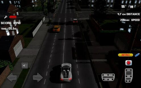 Скачать бесплатно Race the Traffic Nitro [Мод много денег] 1.4.0 - RU apk на Андроид