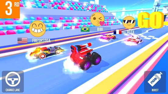 Скачать бесплатно SUP Multiplayer Racing [Мод много монет] 2.2.9 - RUS apk на Андроид