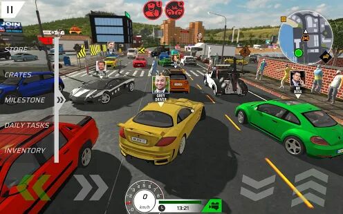 Скачать бесплатно Car Drivers Online: Fun City [Мод много денег] 1.15 - RUS apk на Андроид