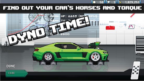 Скачать бесплатно Pixel Car Racer [Мод много денег] 1.1.80 - RU apk на Андроид