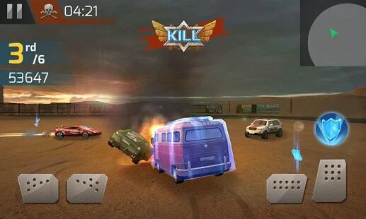 Скачать бесплатно Дерби на уничтожение 3D [Мод меню] 1.7 - Русская версия apk на Андроид