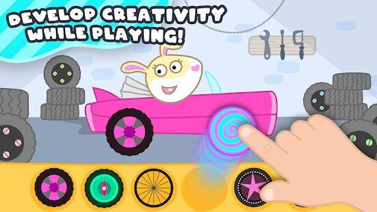 Скачать бесплатно Racing Cars for Kids [Мод много монет] 4.4 - Русская версия apk на Андроид