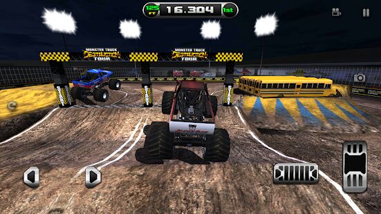 Скачать бесплатно Monster Truck Destruction™ [Мод безлимитные монеты] 3.3.3472 - RUS apk на Андроид