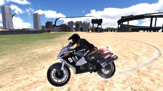 Скачать бесплатно Police Bike Traffic Rider [Мод безлимитные монеты] 1.08 - Русская версия apk на Андроид