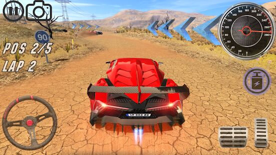 Скачать бесплатно Lambo Car Simulator [Мод безлимитные монеты] 1.12 - Русская версия apk на Андроид