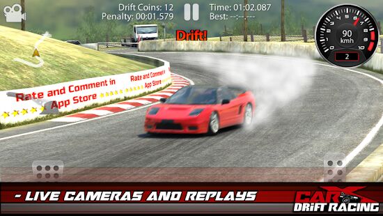 Скачать бесплатно CarX Drift Racing Lite [Мод много монет] 1.1 - Русская версия apk на Андроид