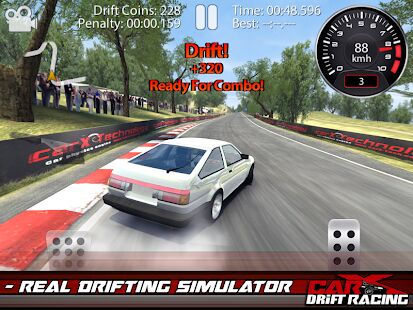 Скачать бесплатно CarX Drift Racing Lite [Мод много монет] 1.1 - Русская версия apk на Андроид