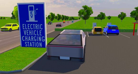 Скачать бесплатно Electric Car Driving Simulator 2021 [Мод безлимитные монеты] 1.0.2 - RUS apk на Андроид