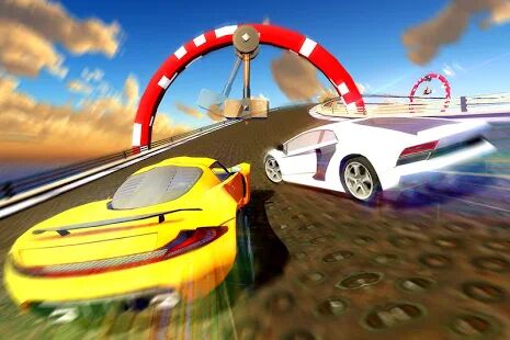 Скачать бесплатно Impossible GT Car Driving Tracks: Big Car Jumps [Мод открытые покупки] 1.0 - Русская версия apk на Андроид