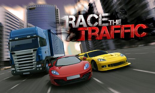 Скачать бесплатно Race the Traffic [Мод много монет] 1.6.0 - Русская версия apk на Андроид