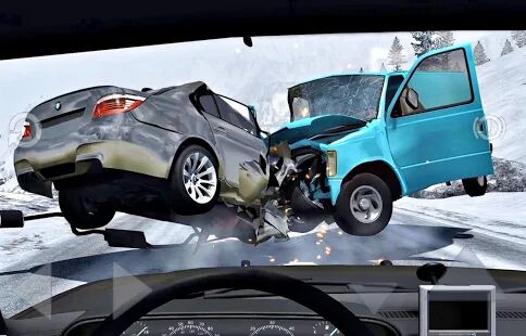 Скачать бесплатно Car Crash Damage Engine Wreck Challenge 2018 [Мод меню] 1.01 - Русская версия apk на Андроид