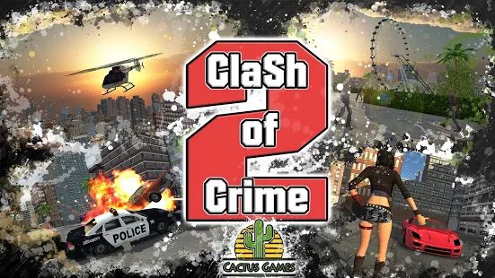 Скачать бесплатно Clash of Crime Mad City War Go [Мод безлимитные монеты] 1.1.2 - RU apk на Андроид