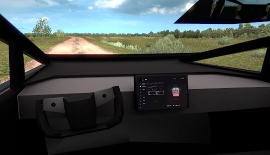 Скачать бесплатно CyberTruck Electric Car Driving Simulator 2020 [Мод меню] 1.0.3 - Русская версия apk на Андроид