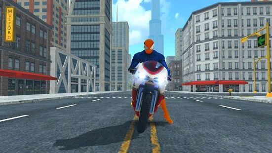 Скачать бесплатно Super Hero Bike Mega Ramp 2 [Мод много денег] 1.7 - RU apk на Андроид