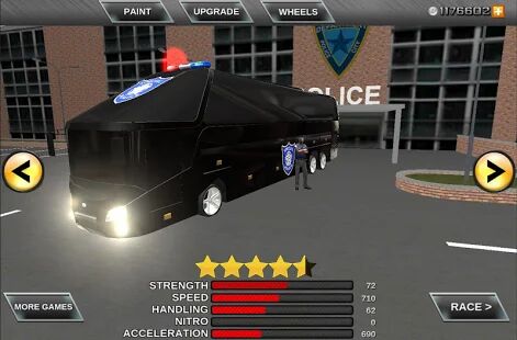 Скачать бесплатно Police bus prison transport 3D [Мод много монет] 1.8 - RU apk на Андроид