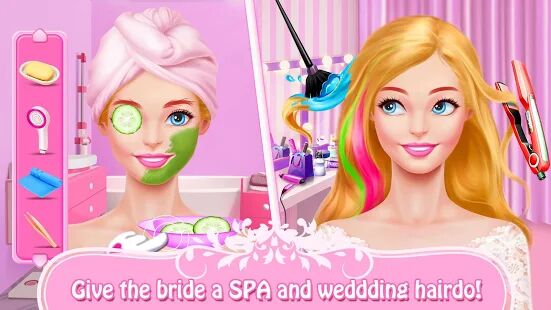 Скачать бесплатно Makeup Games: Wedding Artist Games for Girls [Мод открытые покупки] 2.8 - Русская версия apk на Андроид