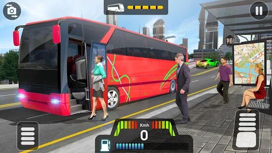 Скачать бесплатно Bus Simulator Bus Game Free: PVP Games [Мод много денег] 1.2.5 - Русская версия apk на Андроид