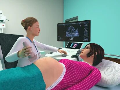 Скачать бесплатно Pregnant Mother Simulator - Virtual Pregnancy Game [Мод много денег] 3.9 - Русская версия apk на Андроид