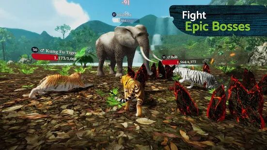 Скачать бесплатно The Tiger [Мод открытые покупки] 1.6.6 - RU apk на Андроид