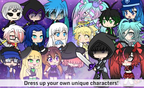 Скачать бесплатно Gachaverse (RPG & Anime Dress Up) [Мод меню] 0.7.8 - Русская версия apk на Андроид