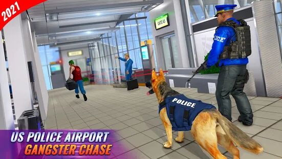 Скачать бесплатно Преступная погоня за собакой в аэропорту [Мод безлимитные монеты] 3.8 - RU apk на Андроид