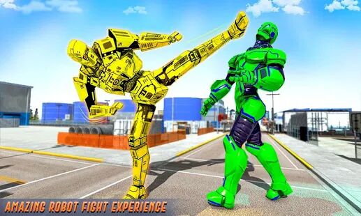 Скачать бесплатно Grand Robot Ring Battle: Robot Fighting Games [Мод открытые уровни] 5.0.2 - RU apk на Андроид