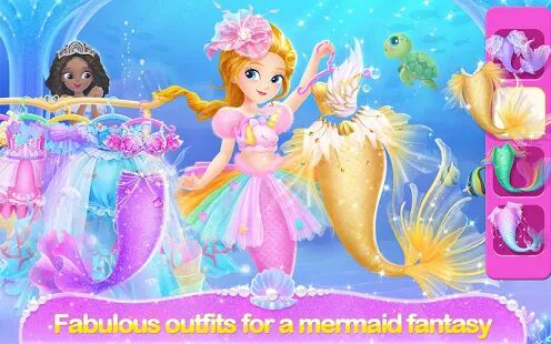 Скачать бесплатно Princess Libby Little Mermaid [Мод безлимитные монеты] 1.0.6 - RU apk на Андроид