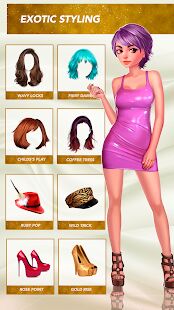 Скачать бесплатно Glamdiva: International Fashion Stylist Dressup [Мод открытые покупки] 3.7.13 - RUS apk на Андроид