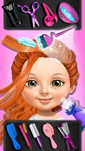 Скачать бесплатно Sweet Baby Girl Beauty Salon 3 - Hair, Nails & Spa [Мод много монет] 4.0.20005 - RU apk на Андроид