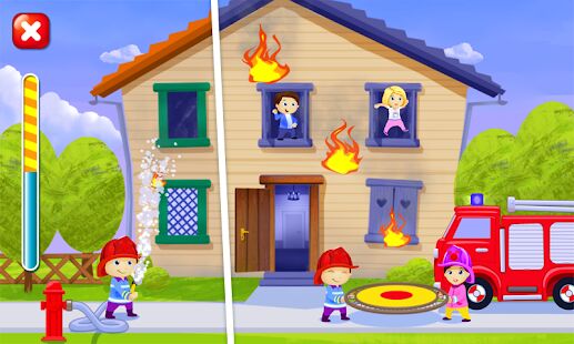 Скачать бесплатно Fireman Game - Игра про пожарного [Мод меню] 1.27 - Русская версия apk на Андроид