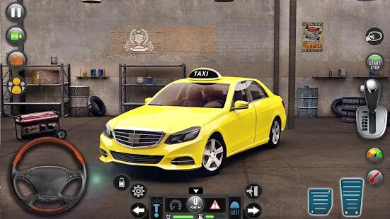 Скачать бесплатно настоящий современный такси город вождение игра [Мод меню] 27 - RUS apk на Андроид
