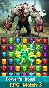 Скачать бесплатно Zombies & Puzzles: RPG Match 3 [Мод много монет] 1.8.1 - RU apk на Андроид