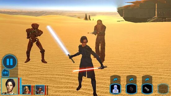 Скачать бесплатно Star Wars™: KOTOR [Мод безлимитные монеты] 1.0.7 - RUS apk на Андроид