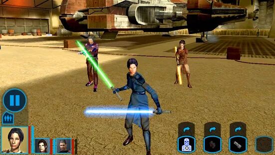 Скачать бесплатно Star Wars™: KOTOR [Мод безлимитные монеты] 1.0.7 - RUS apk на Андроид