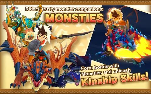 Скачать бесплатно Monster Hunter Stories [Мод много монет] 1.0.3 - RU apk на Андроид
