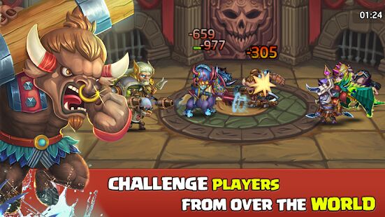 Скачать бесплатно Heroes Legend - Epic Fantasy RPG [Мод меню] 2.3.4 - RUS apk на Андроид