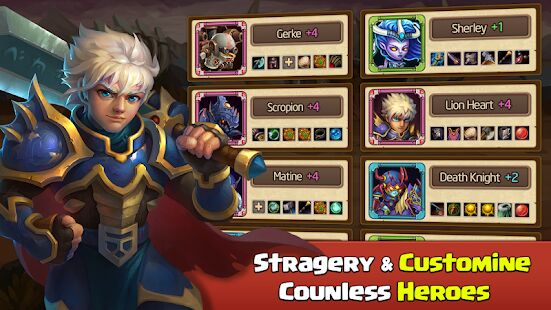 Скачать бесплатно Heroes Legend - Epic Fantasy RPG [Мод меню] 2.3.4 - RUS apk на Андроид