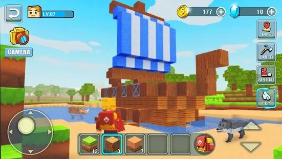 Скачать бесплатно World Building Craft [Мод много денег] 1.5.1 - RU apk на Андроид