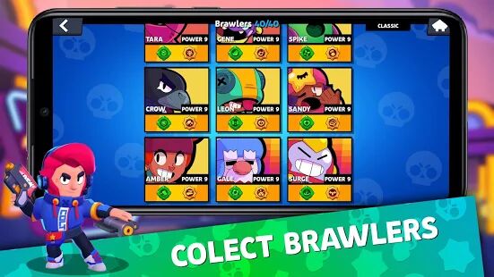 Скачать бесплатно бокс-симулятор для звезд драки Brawl Stars [Мод много монет] 7.5 - RU apk на Андроид